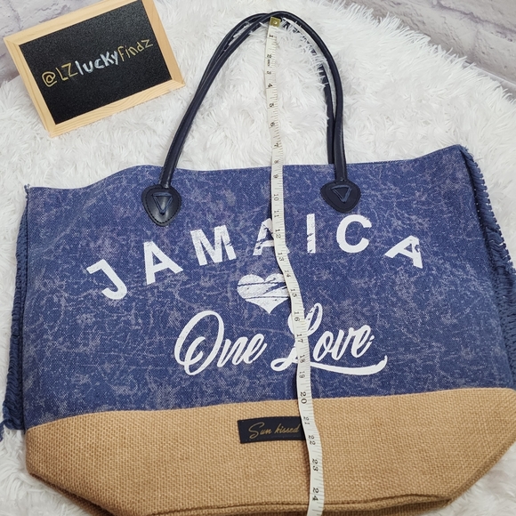Jamaica Beach Bags/Shoulders Bag, Wrist Bag/ New No Tag - Picture 7 of 15